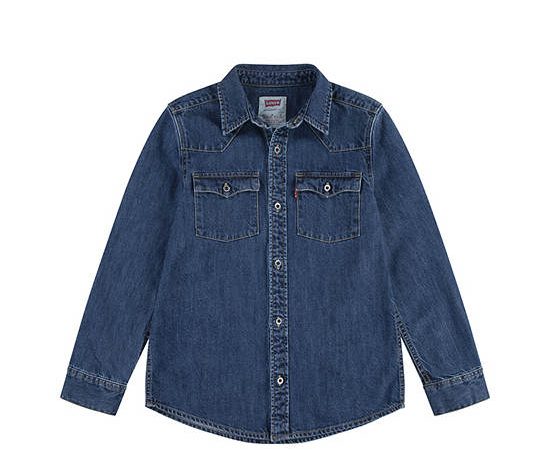 LEVI'S KIDS Boy Shirt New Barstow Western Saves The Day