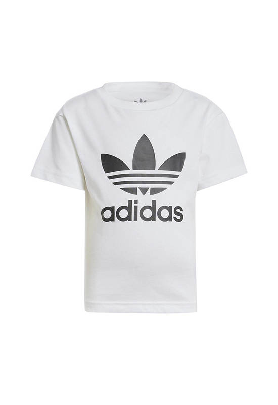 ADIDAS KIDS Unisex Toddler Tee Adicolor Trefoil White