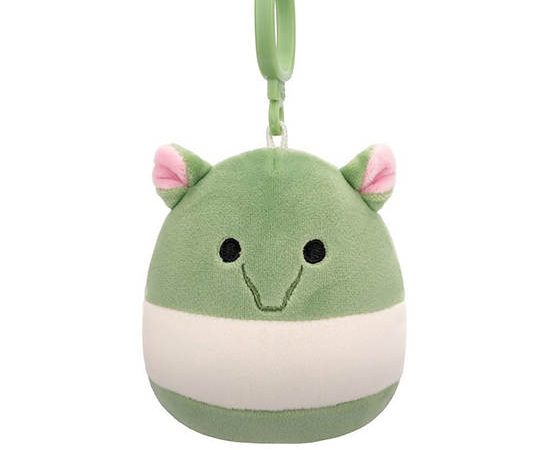 SQUISHMALLOWS Plush Keychain Clip On Gerald L10 3.5 in Multi-Color