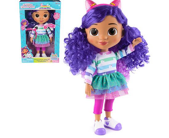 GABBYS DOLLHOUSE Girl Doll Sing & Celebrate Multi-Color