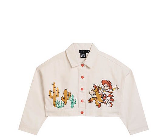 FOF KIDS Girl Jacket Disney Pixar Cream