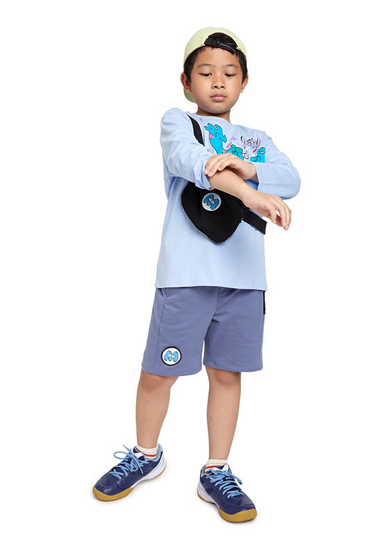 FOF KIDS Boy T-Shirt Decorated Pocket Disney Pixar Blue