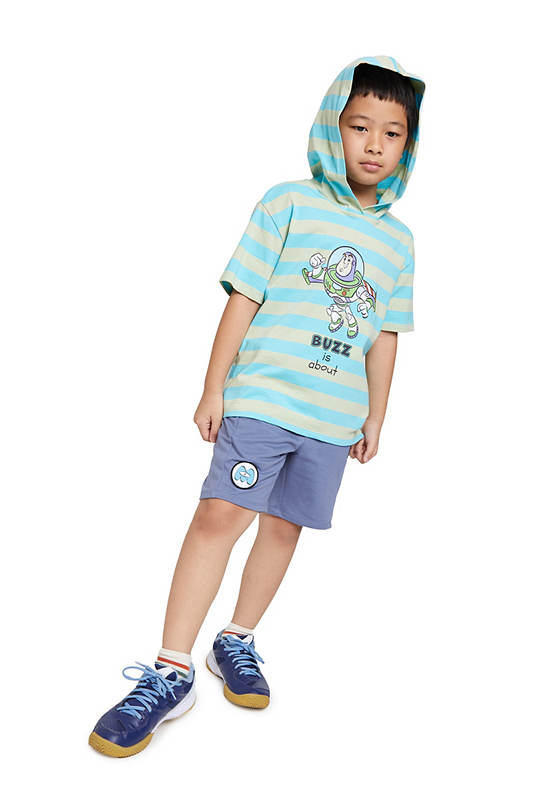 FOF KIDS Boy Hood Sweater Disney Pixar Green