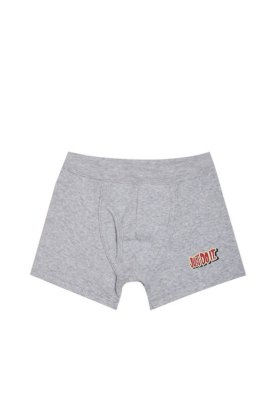 ANGEL KIDS Boy Boxer Spandex Fabric Logo Print