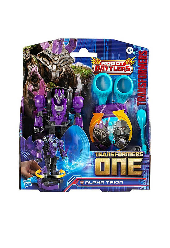 TRANSFORMERS Figure Alpha Trion TF1 Battling Purple