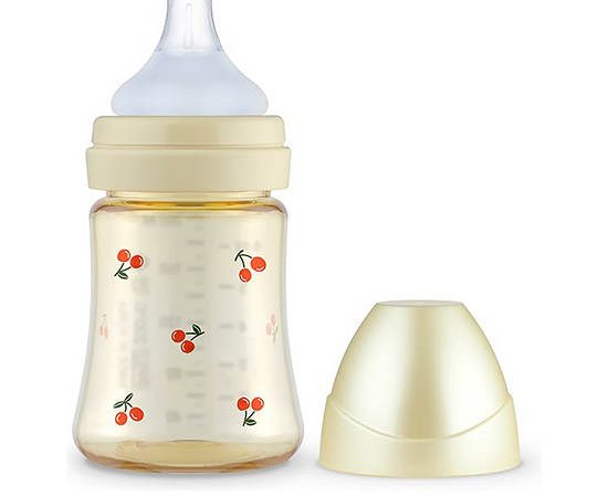 GROSMIMI Feeding Bottle PPSU Cherrish 200 mL (Stage 1 Teat)