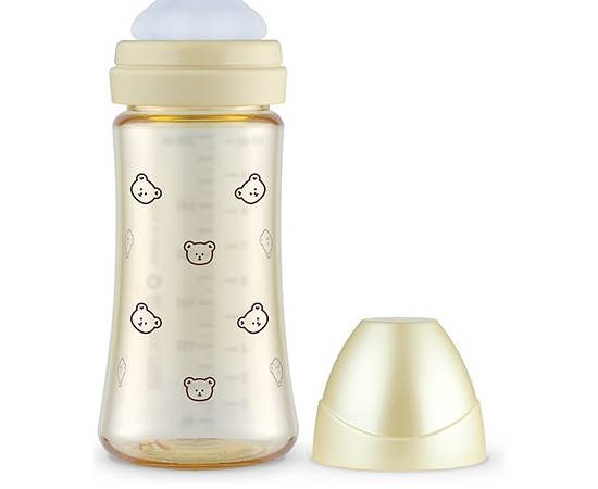 GROSMIMI Feeding Bottle PPSU Dotgom 300 mL (Stage 2 Teat)