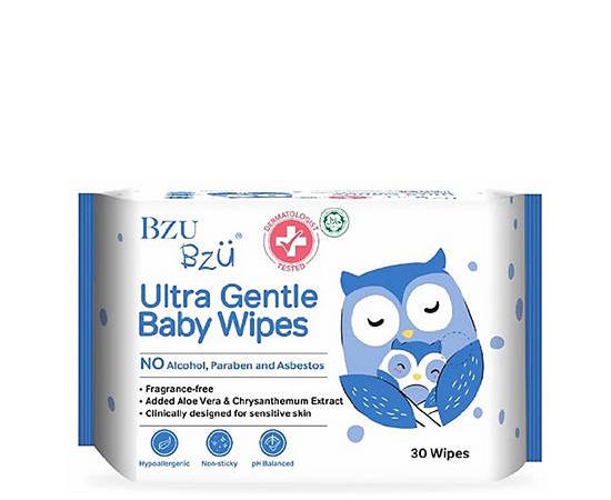 BZU BZU Baby Wipes Ultra Gentle 30 Sheets