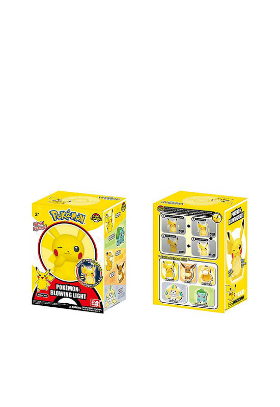 POKEMON Figure Blowing Light Pikachu Multi-Color