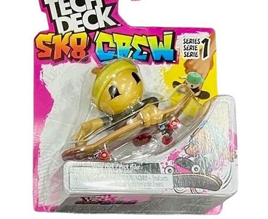 TECH DECK Finger Board Single SK8 Crew 96 mm Yellow