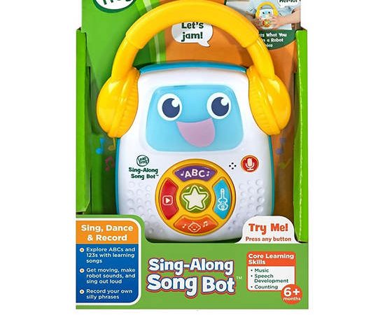 LeapFrog Educational Toy Sing A Long Song Bot Multi-Color