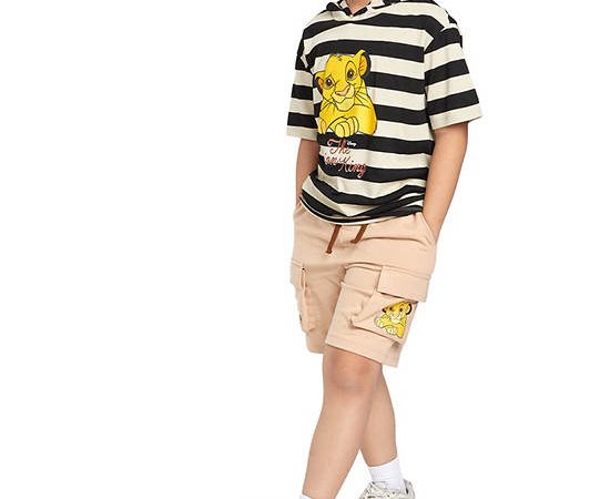 FOF KIDS Boy Sweater The Lion King Print Black