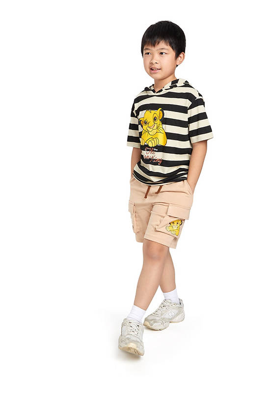 FOF KIDS Boy Sweater The Lion King Print Black