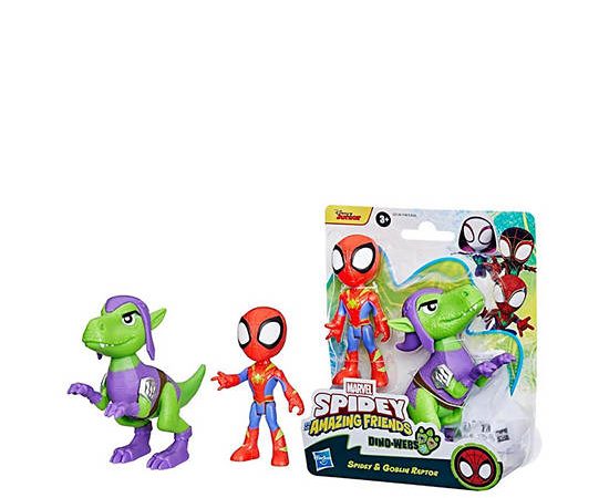 MARVEL HASBRO Figure Spidey and His Amazing Friends Hero Dino Webs Spidey