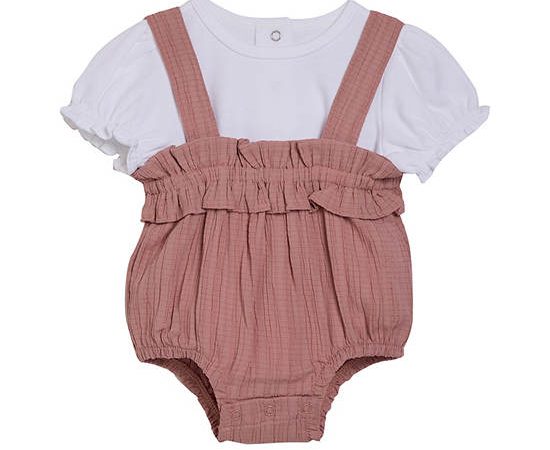 Angel Baby Girl Toddler Bodysuit Short Sleeves White