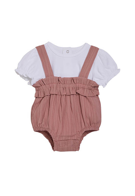 Angel Baby Girl Toddler Bodysuit Short Sleeves White