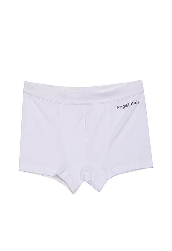 ANGEL KIDS Boy Trunks Modal Logo Print
