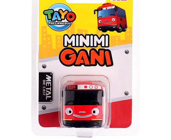 TAYO The Little Bus Gani Mini Metal Diecast - Tayo Minimi Red