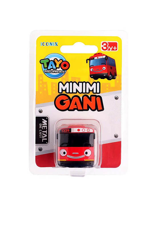 TAYO The Little Bus Gani Mini Metal Diecast - Tayo Minimi Red