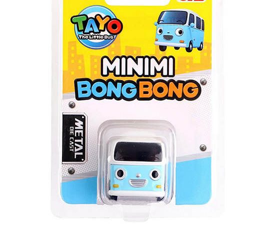 TAYO The Little Bus Bong Bong Mini Metal Diecast - Tayo Minimi White