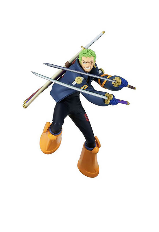 Bandai Figure Roronoa Zoro One Piece Multi-Color