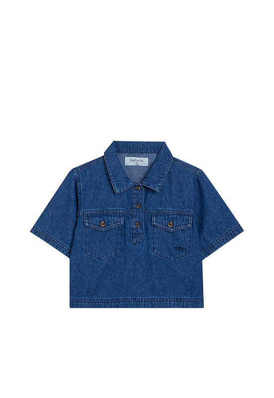 DeFry 01 Girl Polo Shirt Short Sleeves
