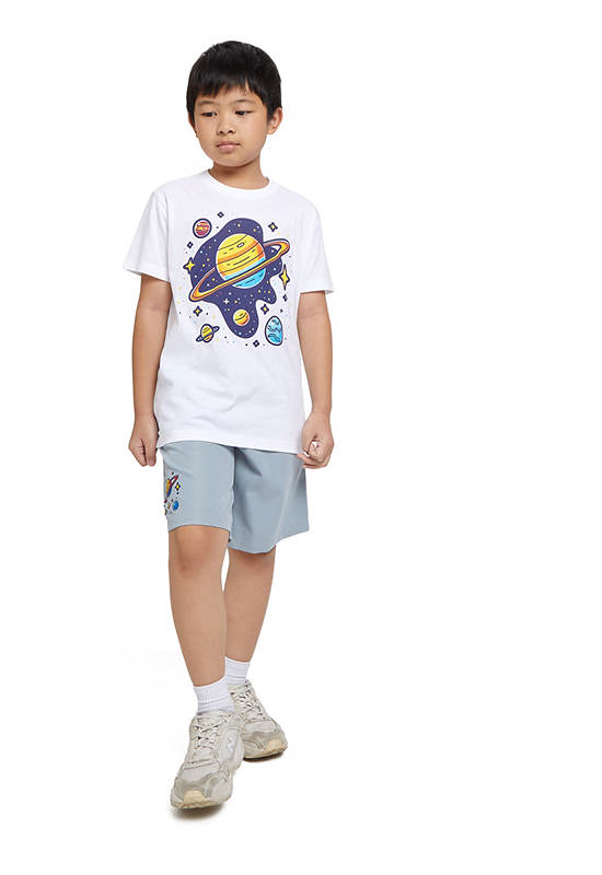 FOF KIDS Boy Shorts Space Print