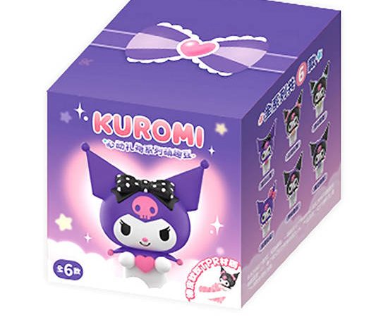 SANRIO Figure Blind Box Kuromi Beans Heart Tempting Multi_color