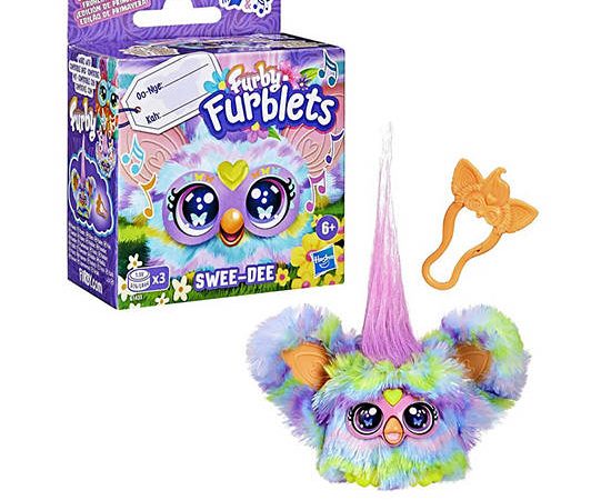 FURBY Plush Toy Furblet Swee Dee Multi-Color