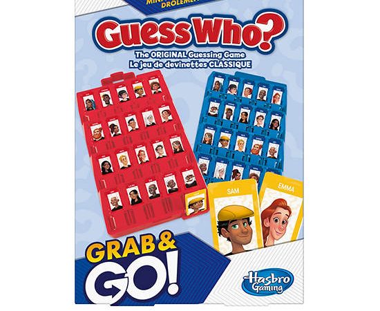 HASBRO GAMING Board Game Guess Who Grab And Go Multi-Color