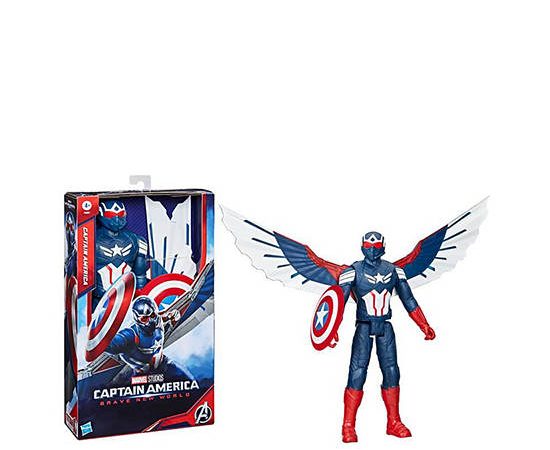 MARVEL HASBRO Figure Avengers Captain America Nwo Deluxe Titan Cap America