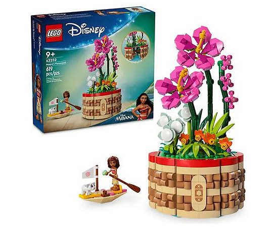 LEGO Block Toy Moana's Flowerpot 43252