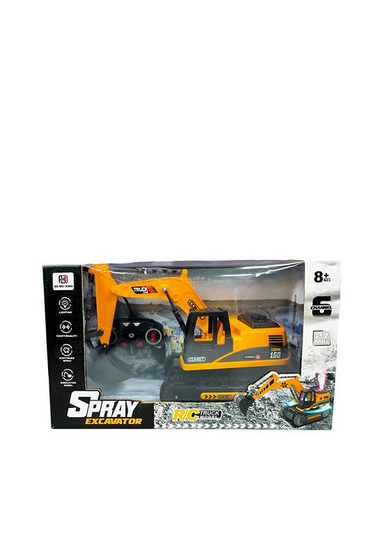 CITY TOYS Remote Control Excavator Car CTC 800-1 Multi-Color