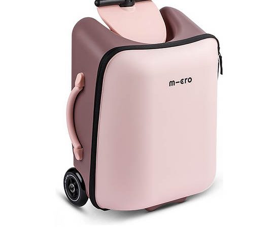 MICRO Baby Stroller Ride On Luggage Eazy Allrounder Light Pink