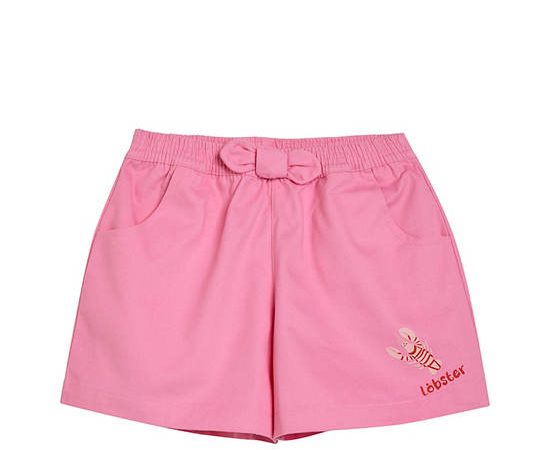 FOF KIDS Girl Shorts Lobster Print Pink