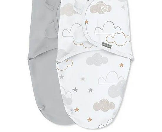 INGENUITY Swaddle Original Stars/Cloud 2 pcs Multi-Color