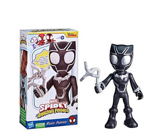MARVEL HASBRO Figure Spidey Supersized Black Panther Black