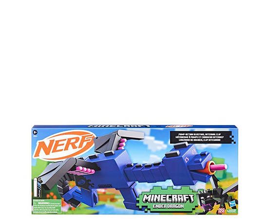 NERF Toy Gun Minecraft Ender Dragon Multi-Color