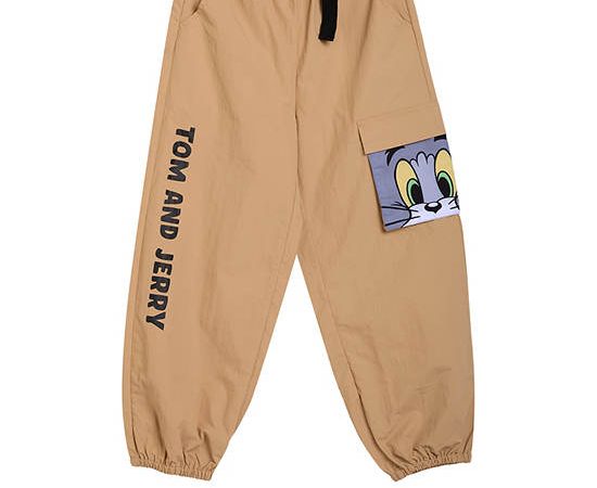 FOF KIDS Boy Pants Tom & Jerry Khaki
