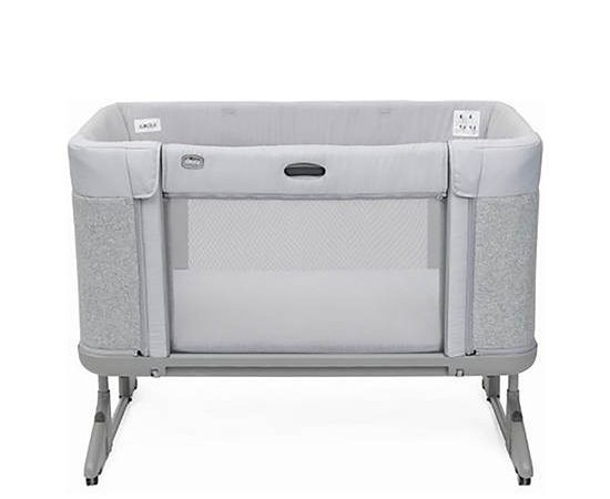 CHICCO Bedside Cradle Next 2 Me Forever Co Sleeping Moon Grey