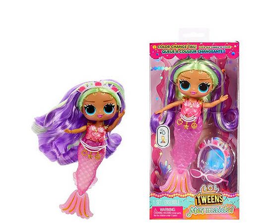 L.O.L Surprise Doll L.O.L Surprise Tweens Mermaid Cleo Clove Fashion Doll with Color Changing Tail Multi-Color