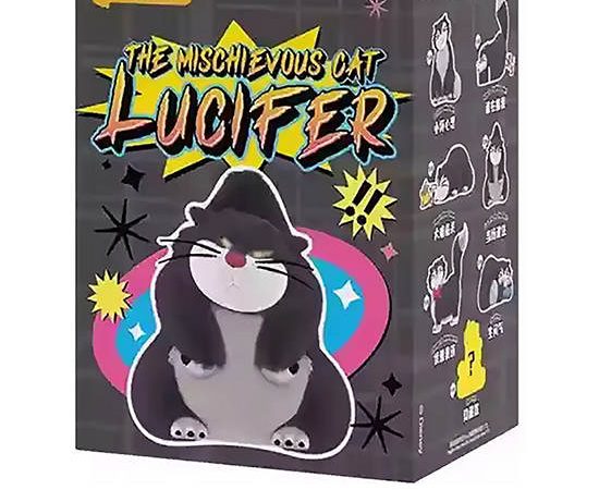 DISNEY Blind Box The Mischievous Cat Lucifer Series Multi-Color
