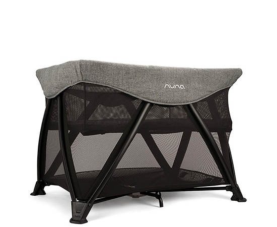 NUNA Playard Sena™ Aire / Zipper Bassinet Charcoal