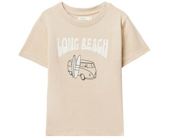 SFERA KIDS Boy T-Shirt Short Sleeves Print Beige