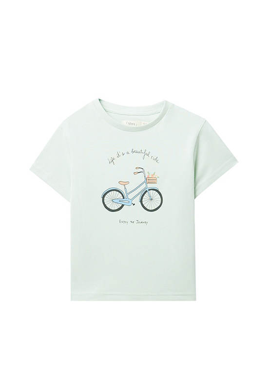 SFERA KIDS Girl T-Shirt Positional Light Green