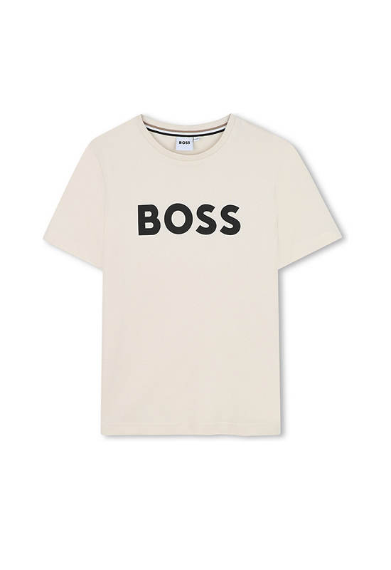 BOSS KIDS Boy T-Shirt Short Sleeves Straight Hem