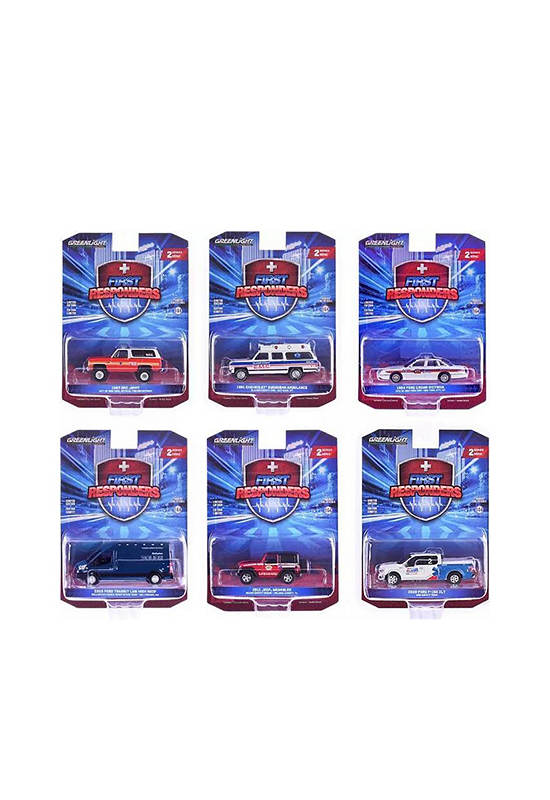 GREENLIGHT Model Car 1:64 First Responders Series 2 Random