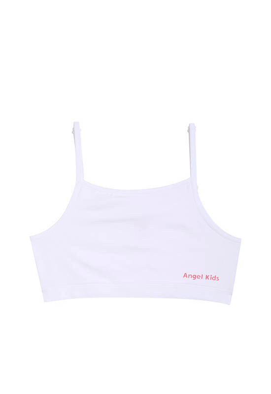 ANGEL KIDS Girl Camisoles Seamless Logo Print