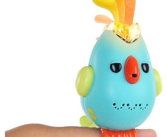 FINGERLINGS Interactive Toy Basic Bird Chris Blue