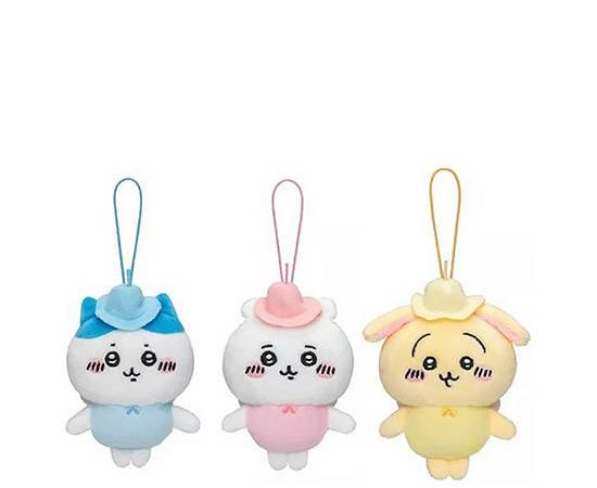 CHIIKAWA Plush Keychain Blindbox Big 3 Multi-Color